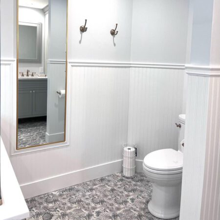 Master bathroom renovation in Huntington Bay
